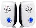 Sijay Ultrasonic Pest Repeller- Pest Control Ultrasonic Repellent (2-Pack) - Electronic Plug-In Repeller for Insect And Rodent , (White)