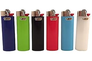 Bic Lighter Full Size, 6 Piece
