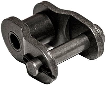 JeremywellJeremywell 4PCS 25H Heavy Duty Offset Link, 1/4'' Pitch, Carbon Steel, Cotter Pin Type