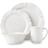 Juliska Berry &amp; Thread Flared 4pc Place Setting - Whitewash