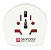 Skross World to UK Country Travel Adaptor, White