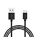 Aukey 6.6ft / 2m Premium Micro USB Cable Quick Charge Cable Hi-speed USB 2.0 A Male to Micro B Sync & Charging Cable for Samsung, Android Smartphones, MP3 Players (CB-D9 Black)