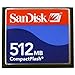 SanDisk 512 MB CompactFlash Card