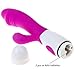 30-Speed Waterproof Vibrating Frequency Bending Head Silica Gel Vibrator to Stimulate and Massage G-Spot and Clitoris Female Masturbator Couple's Sexual Flirting Toy