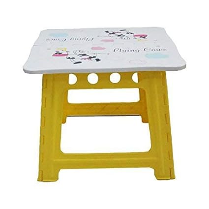 Muren Plastic Foldable Table (Yellow)
