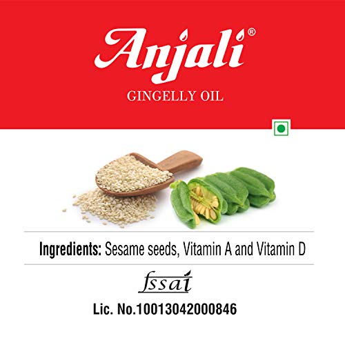 Anjali Cold Pressed Gingelly / Sesame Oil (1 Litre Pouch) Smart
