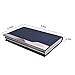 Maxgear Professional Business Card Holder Business Card Case Stainless Steel Card Holder Keep Business Cards in Immaculate Condition Oracle Blue 02