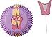 Wilton Ballerina Cupcake Decorating Set 48 Piece: 24 Baking Cups, 24 Fun Pix Ballerina Toppers, 415-2529