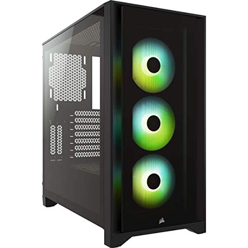 Corsair CC-9011204-WW Vetro Temperato, Nero, Taglia Unica