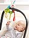 HABA Clutching Figure Rainbow Worm - Machine Washable Plush Ring with Dangling Elements for 6 Months +