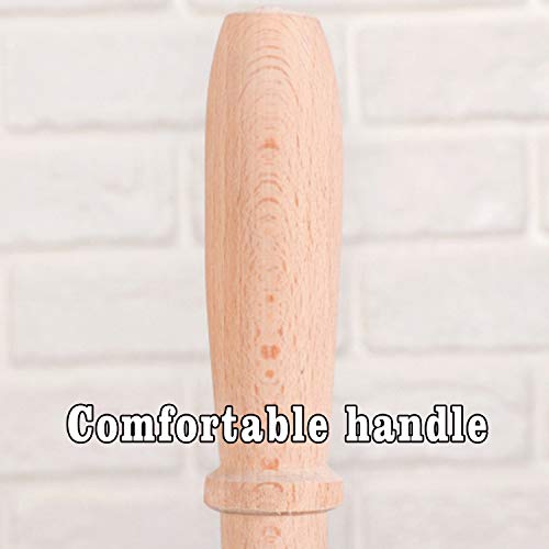 Kitchen Dough Roller Pin for Baking,Engraved Rolling Pin for Cookies,Embossed Wood Rolling Pin for Noodle Fondant Biscuit Cake Pizza Dough