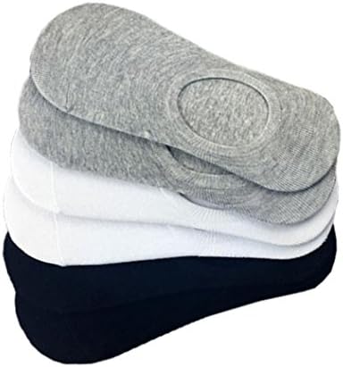 Perfectos pack of 12 assorted Classic 100% Cotton no show Socks Slippers