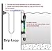 Uniclife Submersible Aquarium Heater 50W with Thermometer and Suction Cup, 10 Gallon