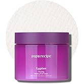 Papa Recipe Clearing Exfoliating Toner Pads – Dual-sided Korean Skin Care Pads with 1,000ppm of Eggplant Extract, AHA BHA PHA - Exfoliates, Hydrates & Smooths Skin Texture for Sensitive Skin - 70ct