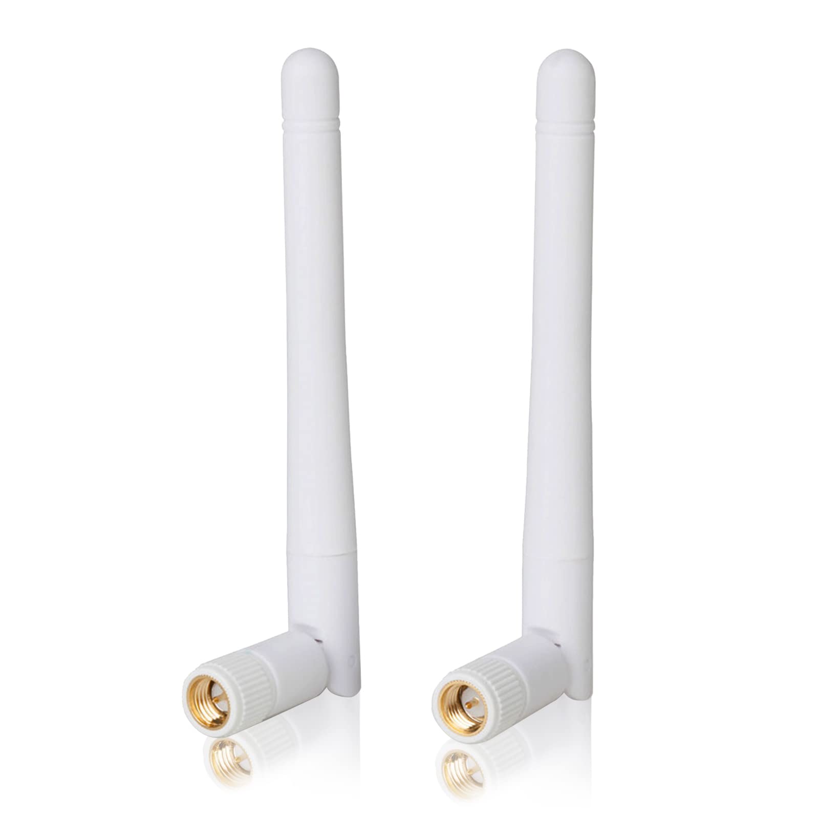 SMA 4G Antenna 5DBI LTE Aerial High Performance WLAN External Antenna for Wireless Network Card USB Modem Adapter (2 Pack x 10cm)