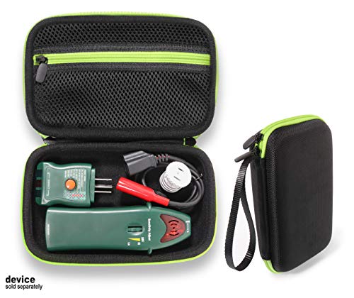 CaseSack Case for Circuit Breaker Finder both Receiver and Transmitter for brands like Extech CB10, Klein Tools ET300, GCA-07W, also for Southwire Circuit Breaker Finder Adapter/Accessory kit