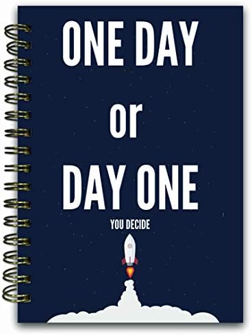 PayBook hardcover Spiral Notebook - Saving Planner Gratitude Page Exercise Tracker 160 Activity & Plain Pages, 80 GSM B6 Size Journal, School Office Birthday Gift & Law of Attraction Organiser
