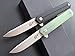 Eafengrow EF64 D2 Steel Blade G10 Handle Knife for Outdoor Camping Hiking EDC Tool(Jade)