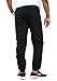 REVOL MEN'S TWILL / DENIM DROP CROTCH HAREM JOGGER PANTS, Medium SG002-BLACK