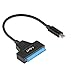 J&D USB 3.0/USB 3.1 Gen1/USB 3.2 Gen1 Type C to SATA III 2.5