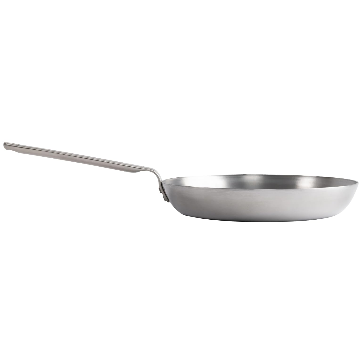 Gastrotools Carbonstahl Bratpfanne 28cm, natürliche Antihaft-Oberfläche ohne PFAS, Ofenfest bis 650°C, CoolGrip Griff, geeignet für Induktion, Gas, Keramik & offenes Feuer, Hergestellt in Italien