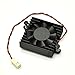 BAY Direct Heatsink Cooling Fan with Box for DaHua DVR/HDCVI Camera Fan DVR Motherboard Fan 5V DAHUA Fan with 2 Wire 2 Pin