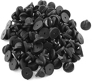 Lot De 100 Fermoirs Caoutchouc Pour Broches (pin Backs) - Neuf - DIY Et Création