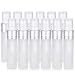 Olilia Frosted Glass Spray Bottles with Silver Fine Mist Sprayer 12 Pack of 10 ml, Refillable Empty Bottles Perfect for Essential Oils