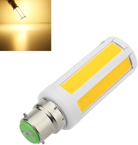 B22 5W Warm White COB LED Corn Light Lamp Bulbs 200-240V