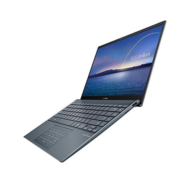 ASUS OLED ZenBook 13 UX325JA Full HD 400nits HDR 13.3" Laptop (Intel Core i5, 16GB RAM, 512GB SSD, OLED DCI-P3 100% Accuracy Screen, Backlit Keyboard, Windows 10) Includes USB-C to Audio Jack Adapter - Image 4