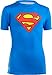 Under Armour Kids Boys KidsLittle Alter Ego DC Comics Superman S/S Fitted Shirt (Little Big Kids), Royal MD (10-12