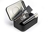 Leafy Lane Club | Portable Smoking Accessories Bundle | Secret Stash Box Set - Clipper Lighter - Unbleached Rolling Papers - Filter Tips - Beeswax H. Wick | Take It with You Everywhere in Your Pocket