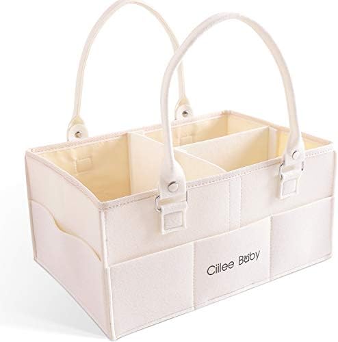 おむつストッカー オムツ収納 収納バッグ 大容量 取り外せハンドル オムツ収納ケース おむつ収納バッグ 折りたたみ ベビー 収納ボックス 収納カゴ 車載旅行用収納バック おむつ収納カコ 小物入れ 軽便 ベビー用品 育児用品入れ
