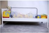 Safety 1st Standard Bed Rail 90cm Grey White, Toddler Bed Guard, Mesh view 2