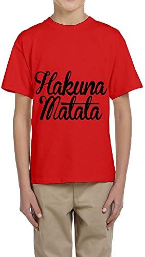 Siwei Diqing Hakuna Malala Fashion T-shirt Solid Neutral T-shirt Adolescents