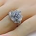 White / Rose / Yellow Gold Plated or Sterling Silver Hand Carved Vintage Inspired Blooming Rose Flower CZ Engagement Ring