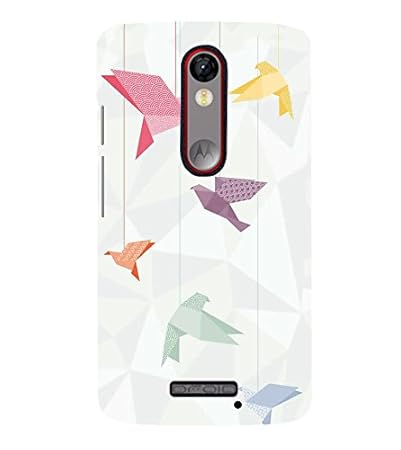 Fuson Origami Paper Birds Clouds 3d Hard Polycarbonate Amazon In Electronics