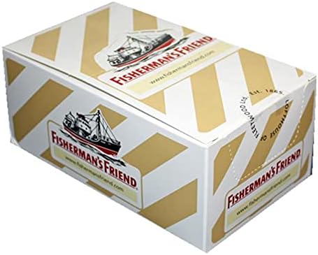 HONEY & LEMON MENTHOL FLAVOUR SUGAR FREE Fisherman's Friend Lozenges 24 x 25g Packs. by Fisherman's Friend - Image 5