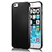 technext020 iPhone 6S Black Case, Shockproof Ultra Slim Fit Silicone TPU Soft Gel Rubber Cover Shock Resistance Protective Back Bumper for iPhone 6 Black