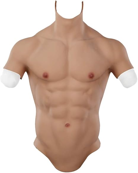 Qhyah Cosplay Mannlicher Anzug Gefalschter Bauchmuskel Herren Brust Crossdresser Macho Realistische Silikon Kunstliche Simulation Muskel Requisiten Cosplay Maskerade Kostum Light Beige S Amazon De Kuche Haushalt