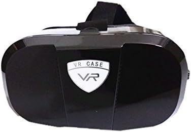 3D VR Box Virtual Reality Glasses Headset for 4.0-6.0 inch Smartphones Eye-protect Anti-blue Light Glass Lens with Wireless Bluetooth Gamepad Controller (Black)