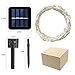 SOLARMKS 2 Pack Solar String Lights,33ft 100 LED Copper Wire Christmas Lights Outdoor Waterproof Garden Decoration for Patio, Gate, Yard, Party, Wedding, Christmas,Xmas Tree (Multicolor)