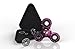 T-Tek Hand Spinner Fidget Helps Focus with Case Package (Uni Purple)