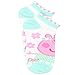 Peppa Pig Little Girls 6 pack Socks (6-8 (Shoe: 10.5-4), Ballet Pink No Show)