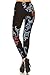 R754-OS Ravishing Love Print Fashion Leggings, One Size