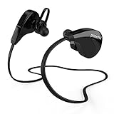 Bluetooth Headphone, Primed4U Bluetooth Earbuds V5.1 Black Wireless Headset with Mic In-Ear AptX Stereo Sweatproof Sports [for Bluetooth Devices 4.x and higher]