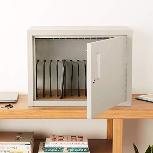 Offex Home Office 12 Tablet Wall Desk Charging Box