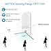 Motion Sensor Light, Cupboard Light with Battery Powered Lights 12 LEDs, Night Light with Removable Magnetic Strip Stick-on Wardrobe Cabinet Hallway Kitchen Bedroom,Easy to Install (Cool White, 1PCS)