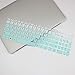 MUBUY Keyboard Cover for Lenovo IdeaPad 3 15 15.6 17.3 |Lenovo Yoga C740 C940 15.6 |Lenovo Ideapad 320 330 330s 340s 520 S540 720s 130 S145 L340 S340 V330 V130 |ThinkBook 15 -Mint Green