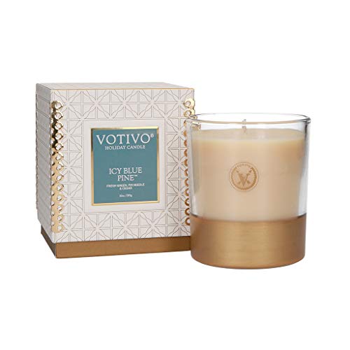 Votivo 10 oz Holiday Candle ICY Blue Pine Pricepulse